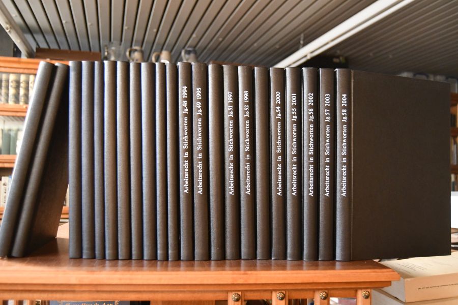 Arbeitsrecht in Stichworten. Arbeitsrechtliche Entscheidungssammlung. 1983-2004.