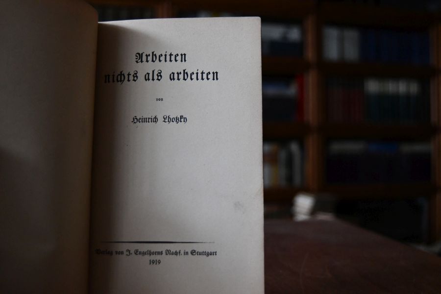 Arbeiten, nichts als arbeiten!
