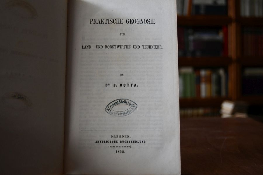 Praktische Geognosie für Land- und Forstwirthe und Techniker.