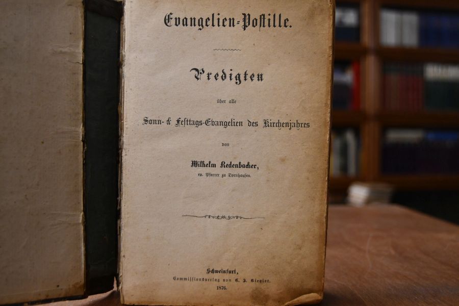 Evangelien-Postille. Predigten über alle Sonn- & Festtags-Evangelien des Kirchenjahres.