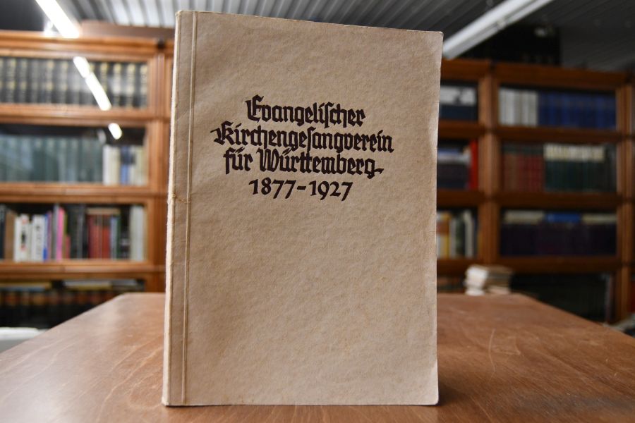 Der evangelische Kirchengesangverein für Württemberg 1877-1927.