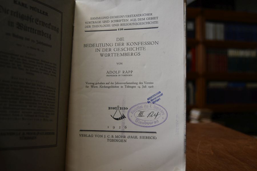 Die Bedeutung der Konfession in der Geschichte Württembergs.
