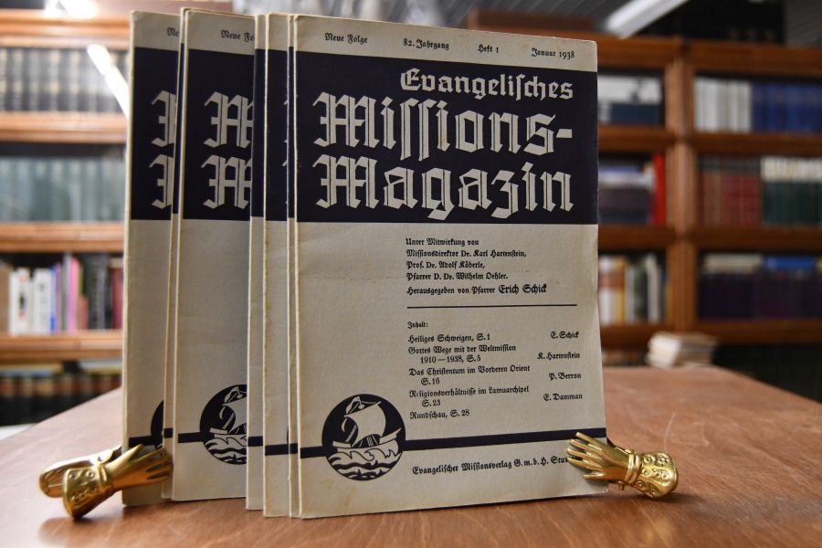 Evangelisches Missions-Magazin 82. Jahrgang Hefte 1-12 (komplett).