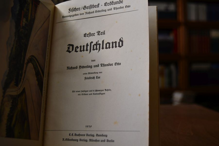 Fischer/Geistbeck, Erdkunde. Erster Teil Deutschland.