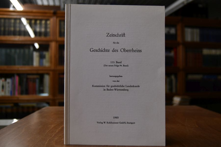 Neuzeitliche Gründungsstädte in Südwestdeutschland. Ergebnisse eines Kolloquiums in Karlsruhe und Stuttgart.