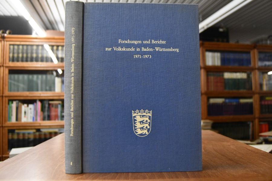 Forschungen und Berichte zur Volkskunde in Baden-Württemberg 1971-1973.