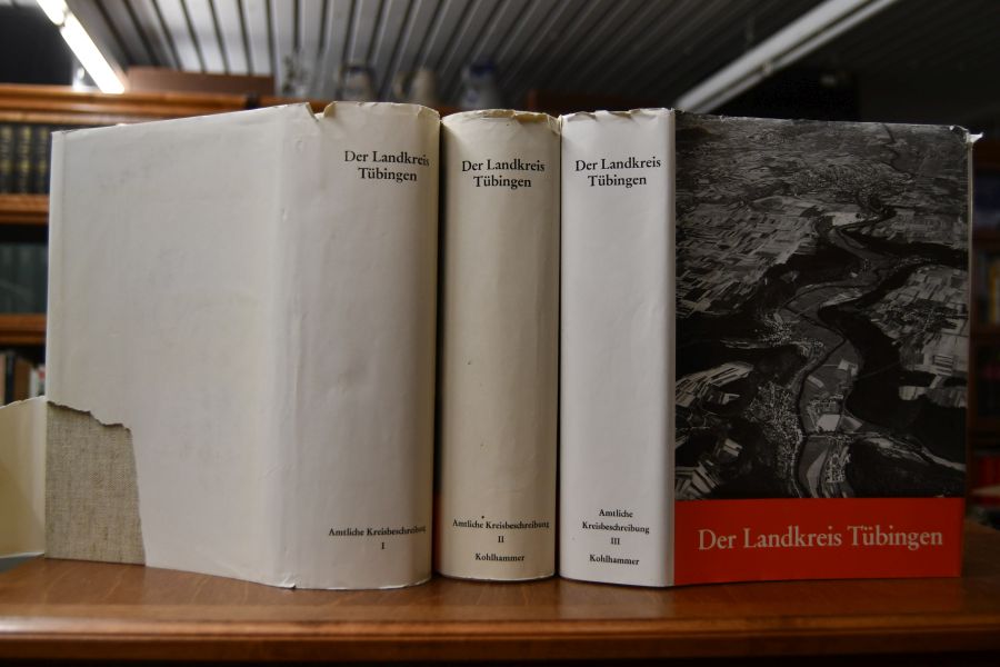 Der Landkreis Tübingen. Amtliche Kreisbeschreibung. 3 Bde. (komplett).