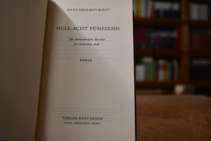 Null-Acht Fünfzehn. Erster Band Die abenteuerliche Revolte des Gefreiten Asch.