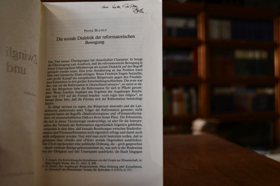 Die soziale Dialektik der reformatorischen Bewegung.