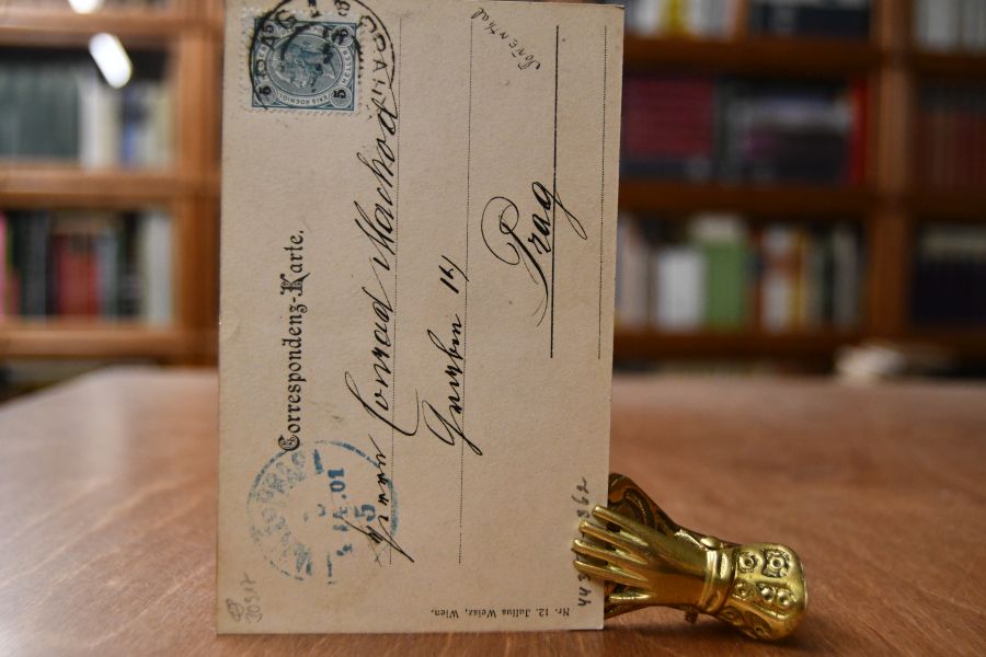 Adolf (seit 1881 von) Sonnenthal (1834 - 1909) war ein österreichischer Schauspieler Karte mit eigenhändiger Unterschrift.