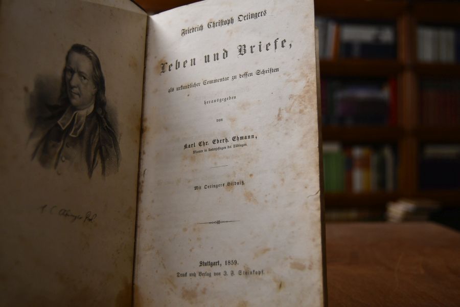 Friedrich Christoph Oetingers Leben und Briefe, als urkundlicher Kommentar zu dessen Schriften.
