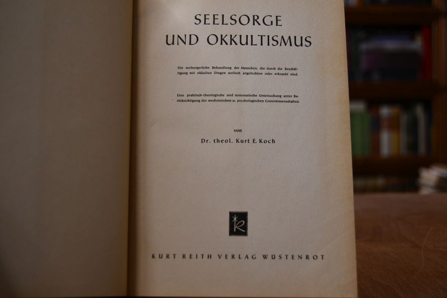 Seelsorge und Okkultismus.