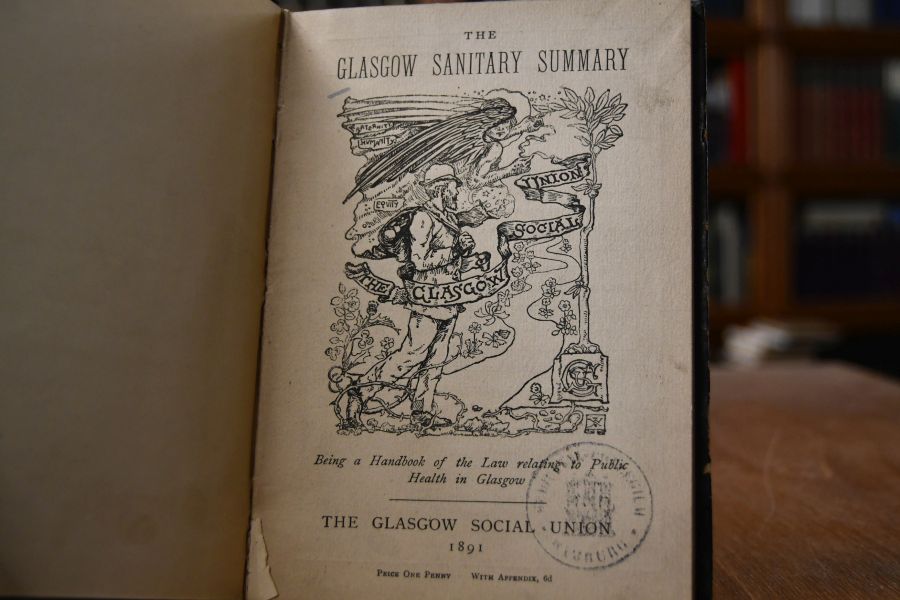 The Glasgow Sanitary Summary. Being a Handbook of the Lawe relating to POublic Health in Glasgow.