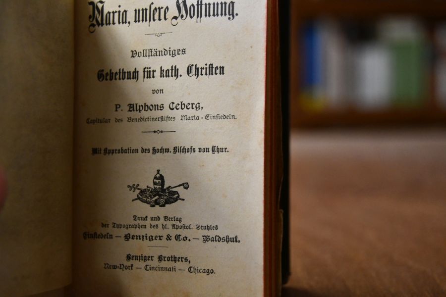 Maria, unsere Hoffnung. Vollständiges Gebetbuch für kath. Christen.