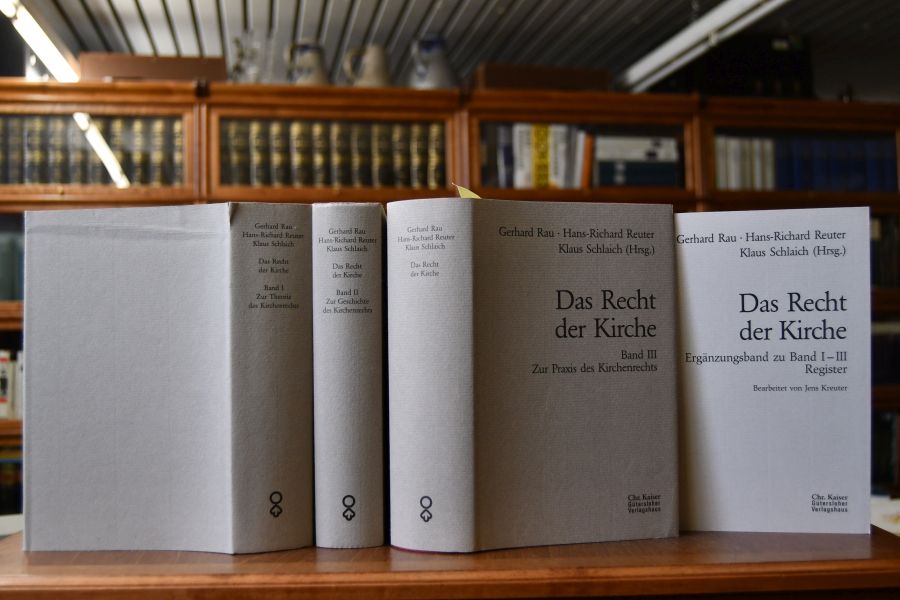 Das Recht der Kirche. Bd. 1-3 und Register (komplett).