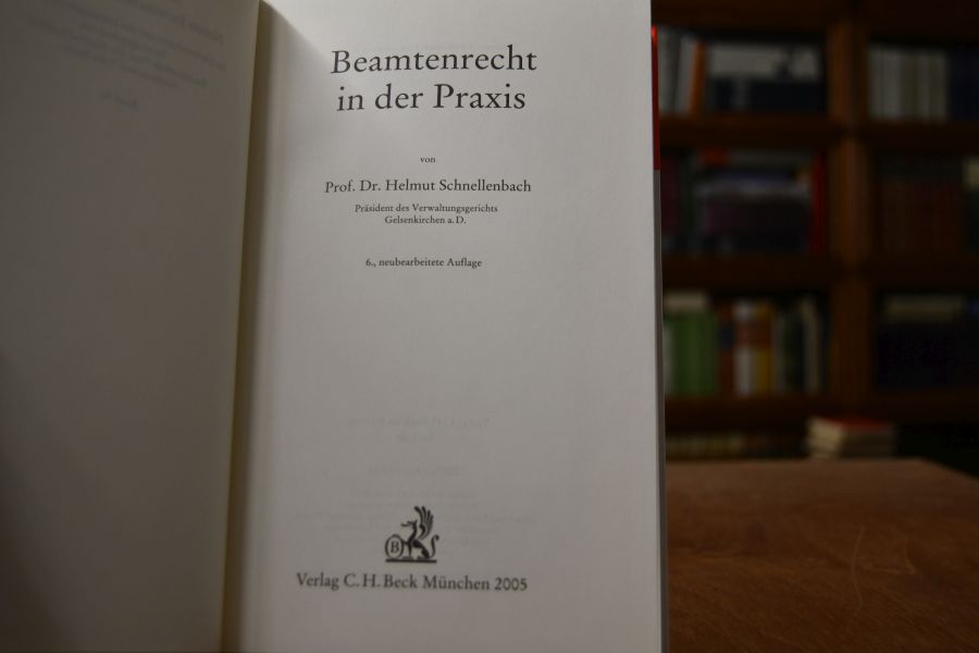 Beamtenrecht in der Praxis.