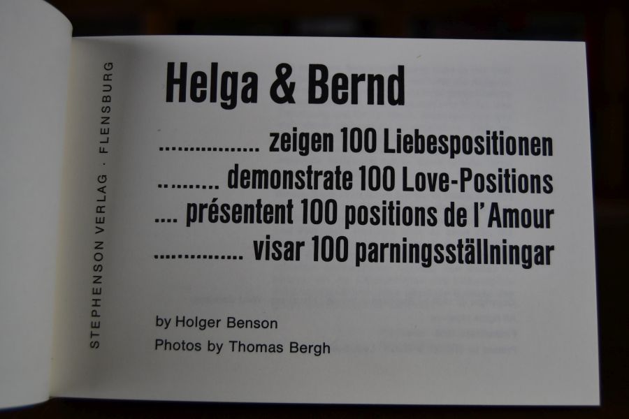 Helga & Bernd zeigen 100 Liebespositionen.