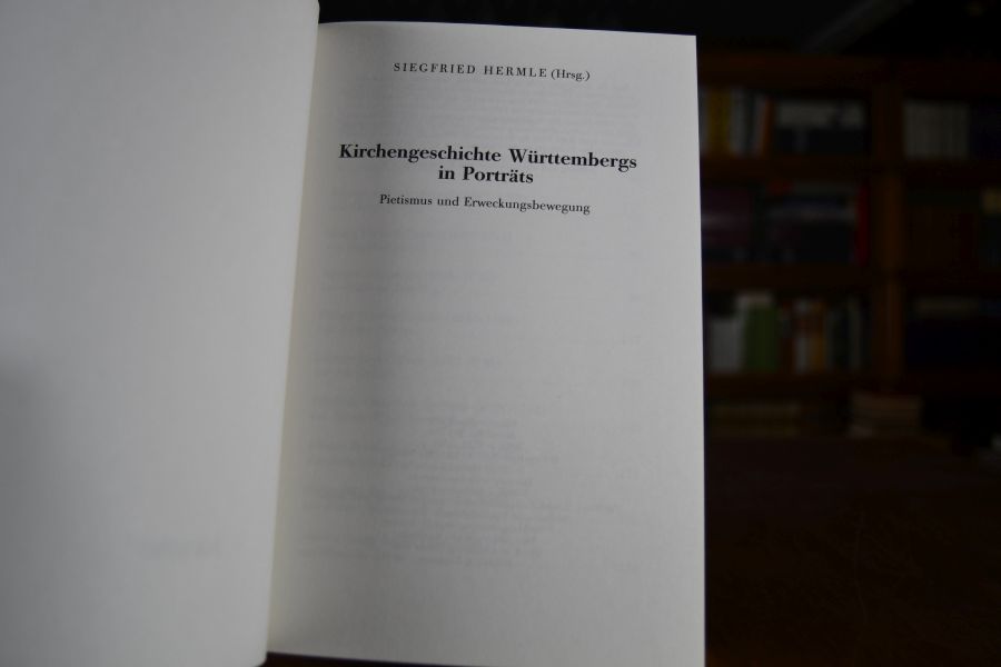 Kirchengeschichte Württembergs in Porträts. Pietismus und Erweckungsbewegung.
