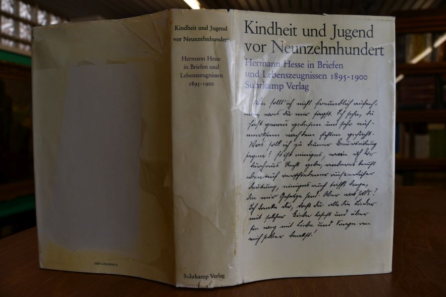 Hermann Hesse in Briefen und Lebenszeugnissen. Zweiter Band 1895-1900. Kindheit und Jugend vor neunzehnhundert.