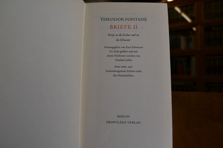 Briefe II. Briefe an die Tochter und an die Schwester.