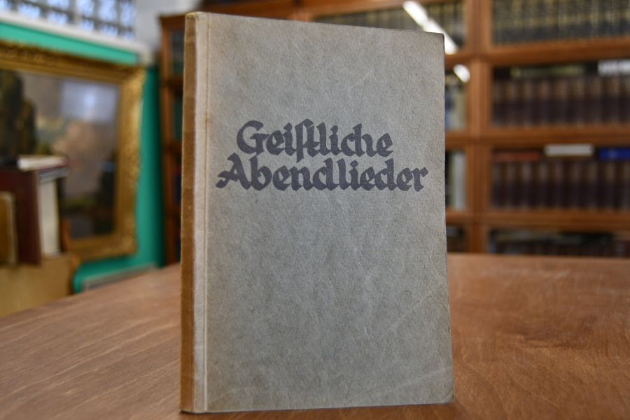 Geistliche Abendlieder.