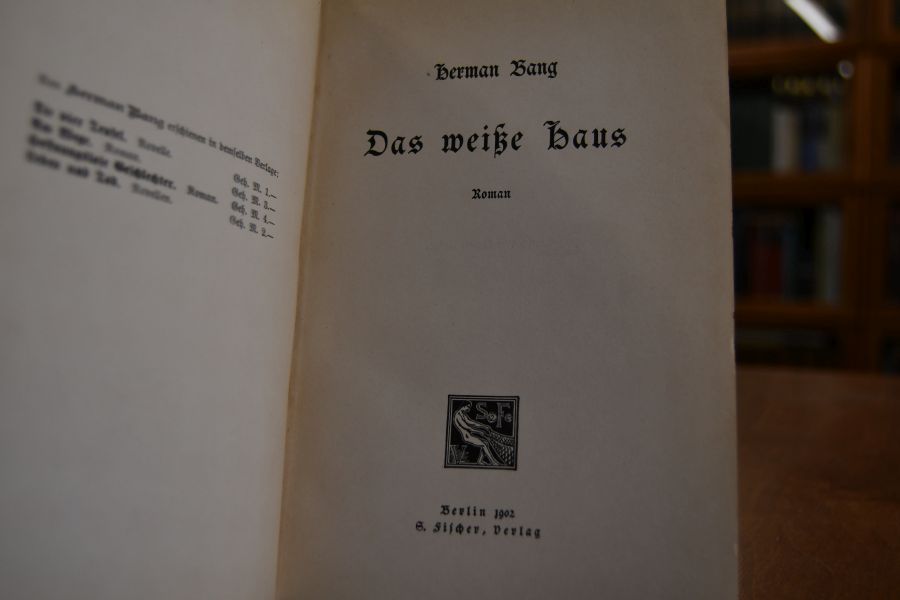 Das weiße Haus. Roman.