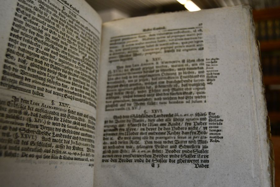 Johann Jacob Reinhards Abhandlung von dem Erbfolgerecht der Töchtere, von denen Stamsvettern, in teutschen Reichs-Allodien aus denen alten Teutschen Rechten und dem durchgehenden Herkommen.