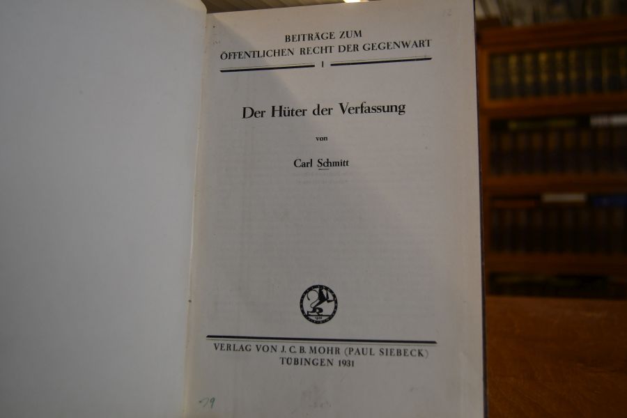 Der Hüter der Verfassung.