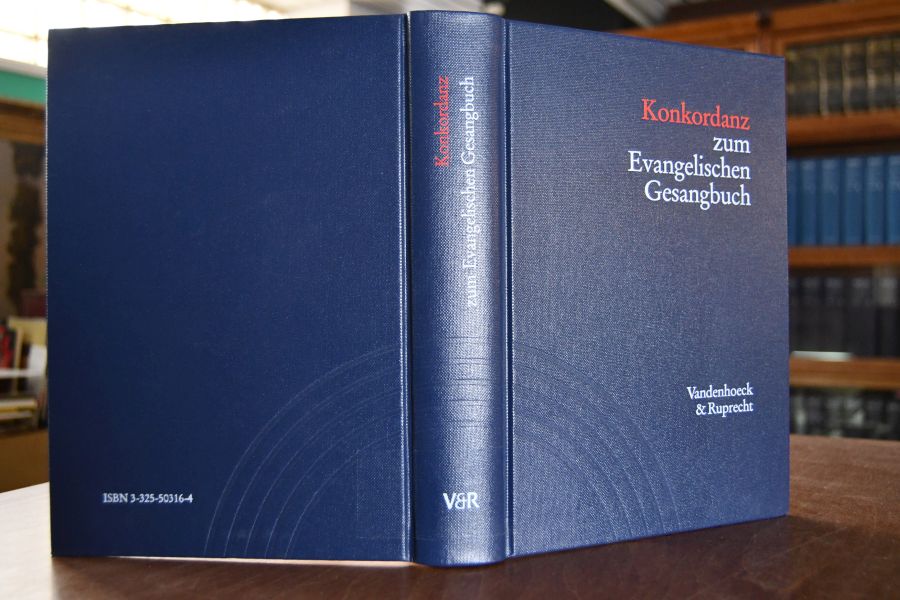 Konkordanz zum Evangelischen Gesangbuch. Mit Verzeichnis der Strophenanfänge, Kanons, mehrstimmigen Sätze und Wochenlieder.