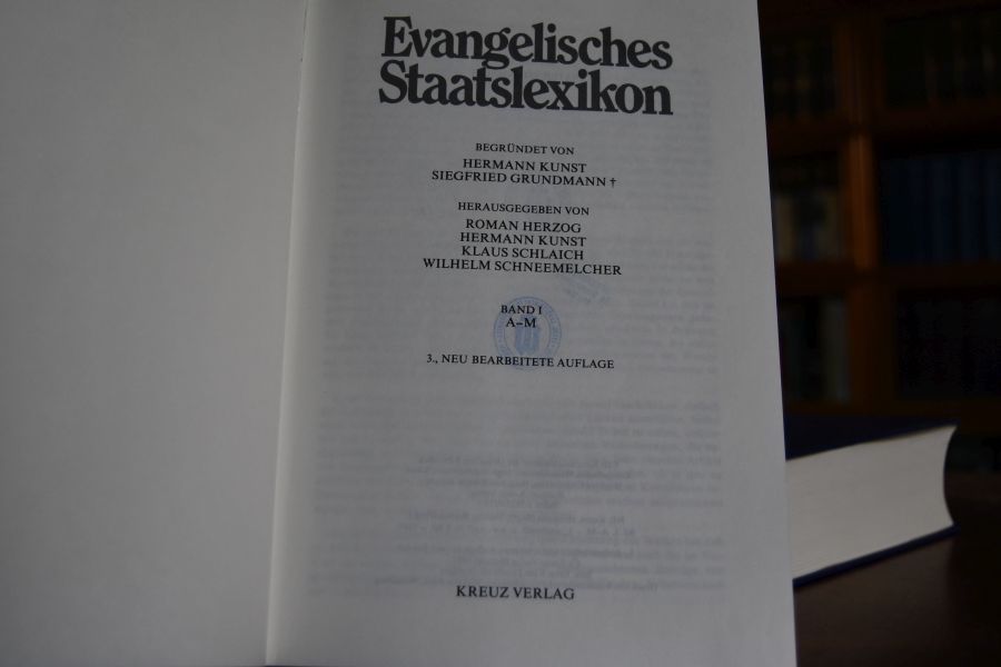 Evangelisches Staatslexikon. 2 Bde. (komplett).