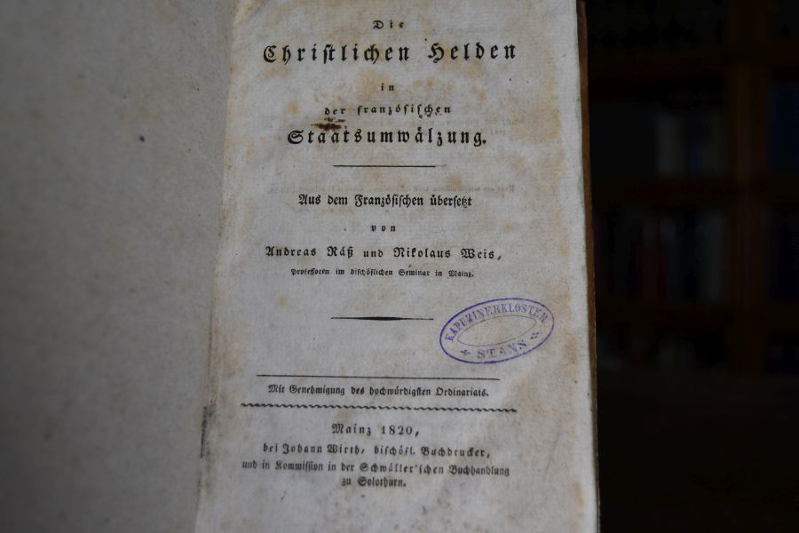 Die christlichen Helden in der französischen Staatsumwälzung.