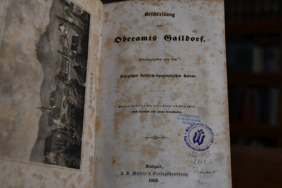 Beschreibung des Oberamts Gaildorf