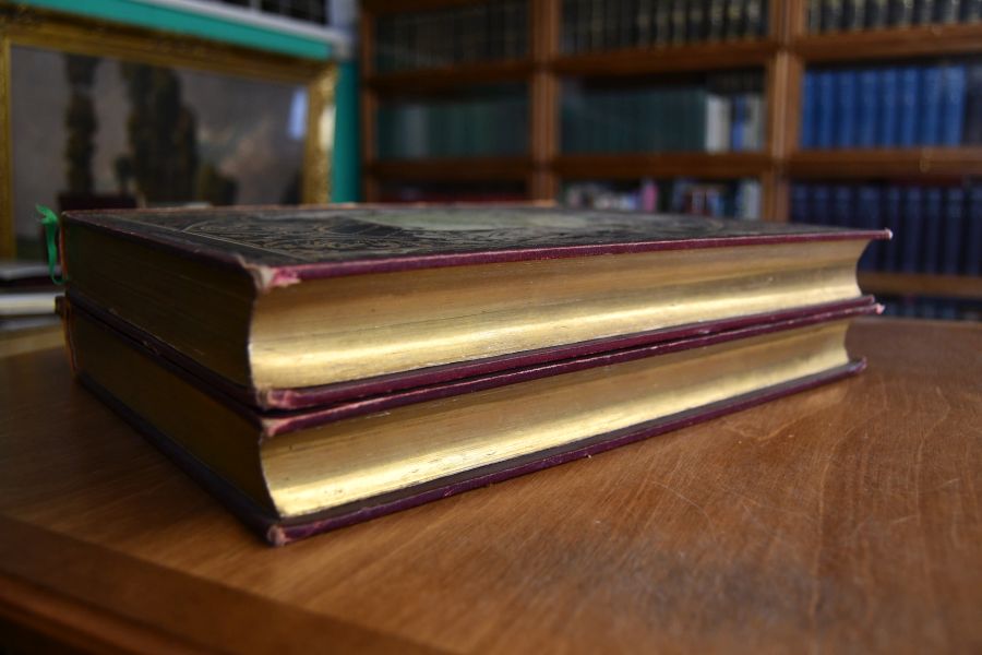 Die Bibel das ist die ganze Heilige Schrift des alten und neuen Testaments nach Martin Luthers Übersetzung mit Bildern der Meister christlicher Kunst. Bd. 2+3 (von 3).