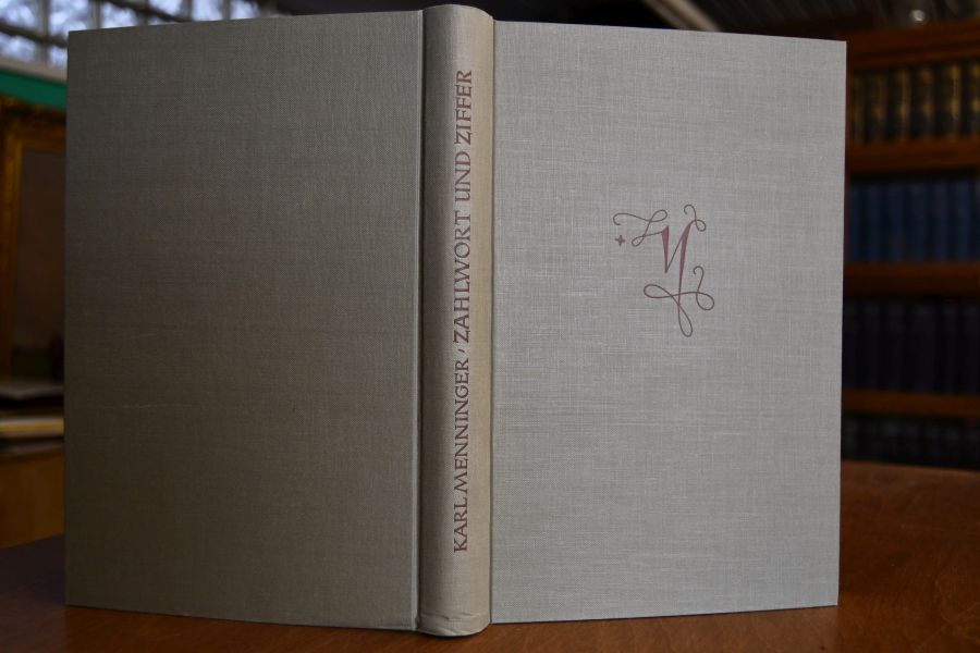 Zahlwort und Ziffer. Eine Kulturgeschichte der Zahl. Zwei Bde. in einem (komplett).
