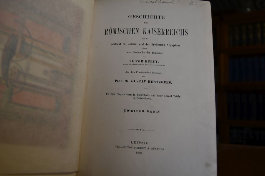 Geschichte des Römischen Kaiserreichs von der Schlacht bei Actium und der Eroberung Aegyptens bis zu dem Einbruche der Barbaren. 2. Band (apart).