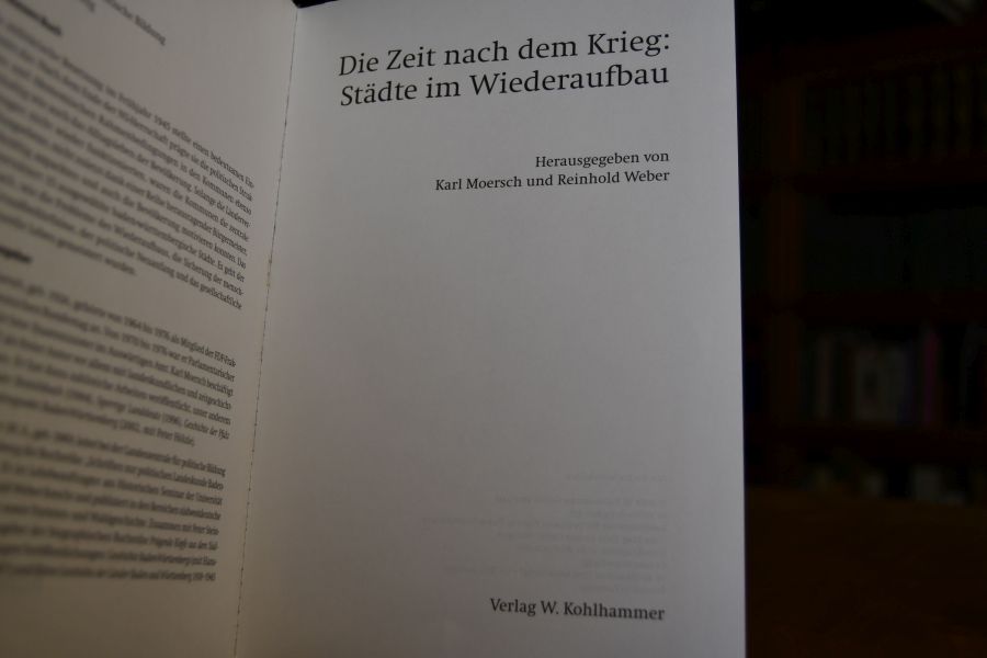 Die Zeit nach dem Krieg. Städte im Wiederaufbau.