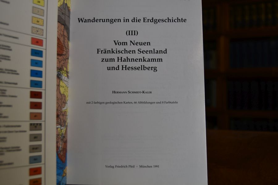 Wanderungen in die Erdgeschichte Teil (3). Vom Neuen Fränkischen Seenland zum Hahnenkamm und Hesselberg.