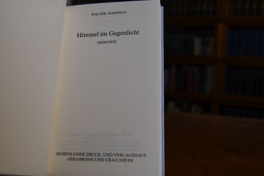 Himmel im Gegenlicht.
