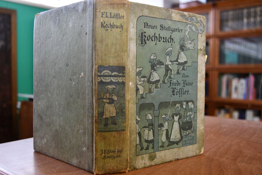 Neues Stuttgarter Kochbuch. Bewährte und vollständige Anweisung zur schmackhaften Zubereitung aller Arten von Speisen, Bachwerk, Gefrorenem, Eingemachtem usw.