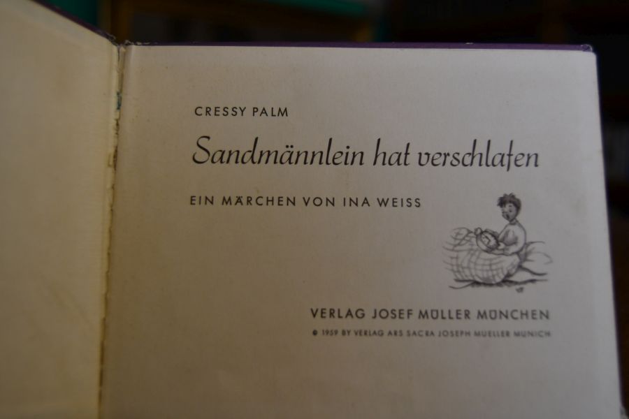 Sandmännlein hat verschlafen. Ein Märchen von Ina Weiss.