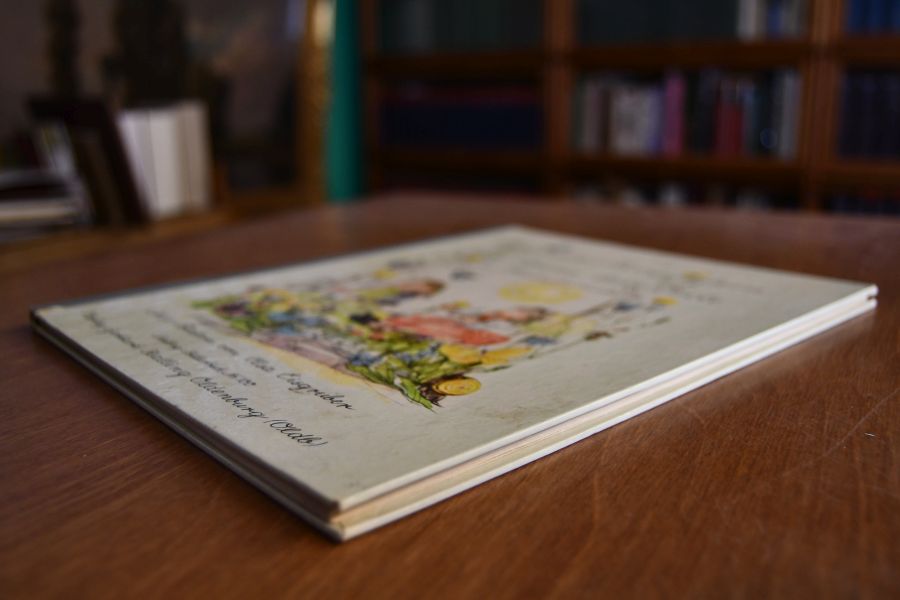Liebe Sonne, liebe Erde. Ein Kinderliederbuch mit Bildern von Elsa Eisgruber.