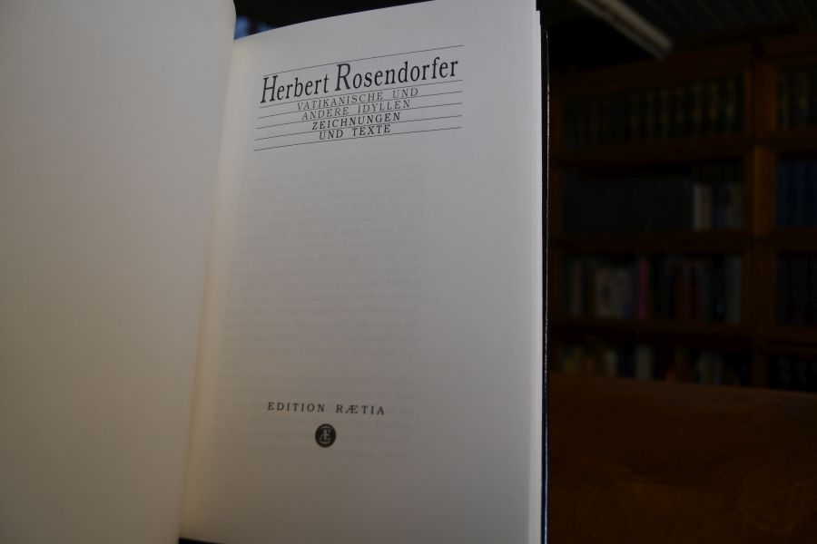 Vatikanische und andere Idyllen. Zeichnungen und Texte.