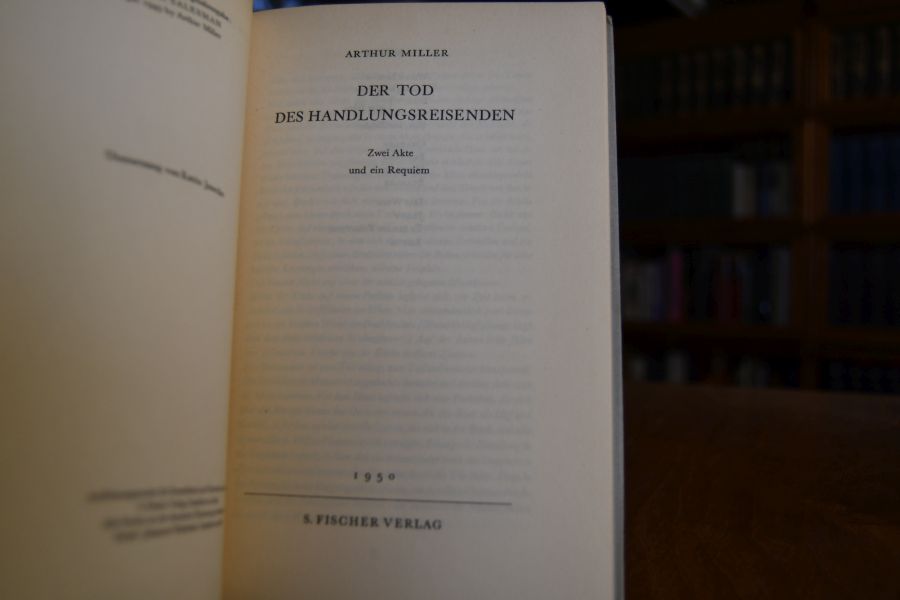 Der Tod des Handlungsreisenden. Zwei Akte und ein Requiem.