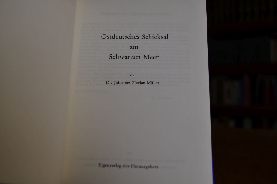 Ostdeutsches Schicksal am Schwarzen Meer.