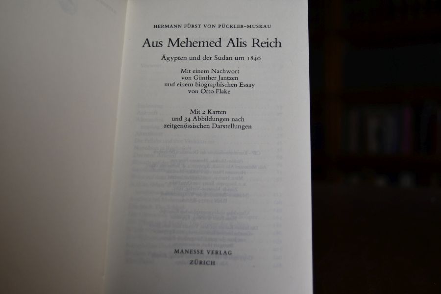 Aus Mehemed Alis Reich. Ägypten und der Sudan um 1840.