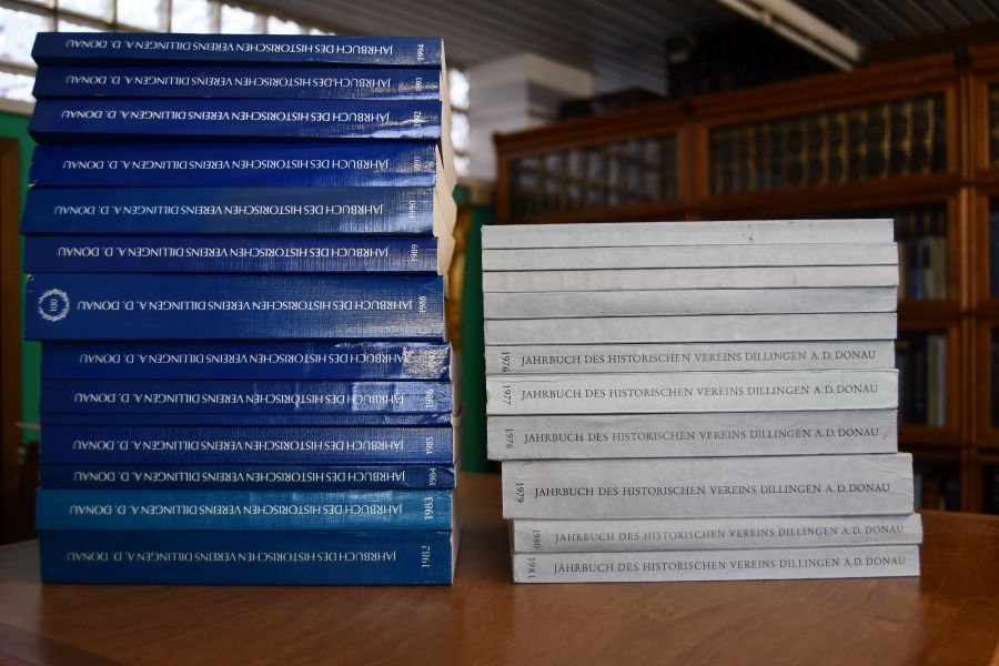 Jahrbuch des Historischen Vereins Dillingen an der Donau LXXII. Jahrgang 1970 - Jahrgang 1994
