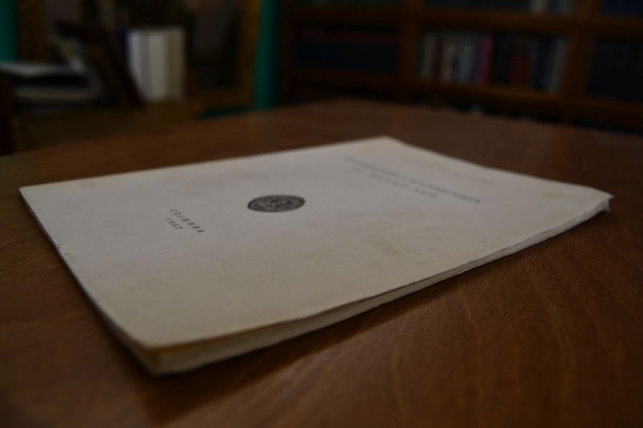 A Livraria de um Canonista do Seculo XVII.