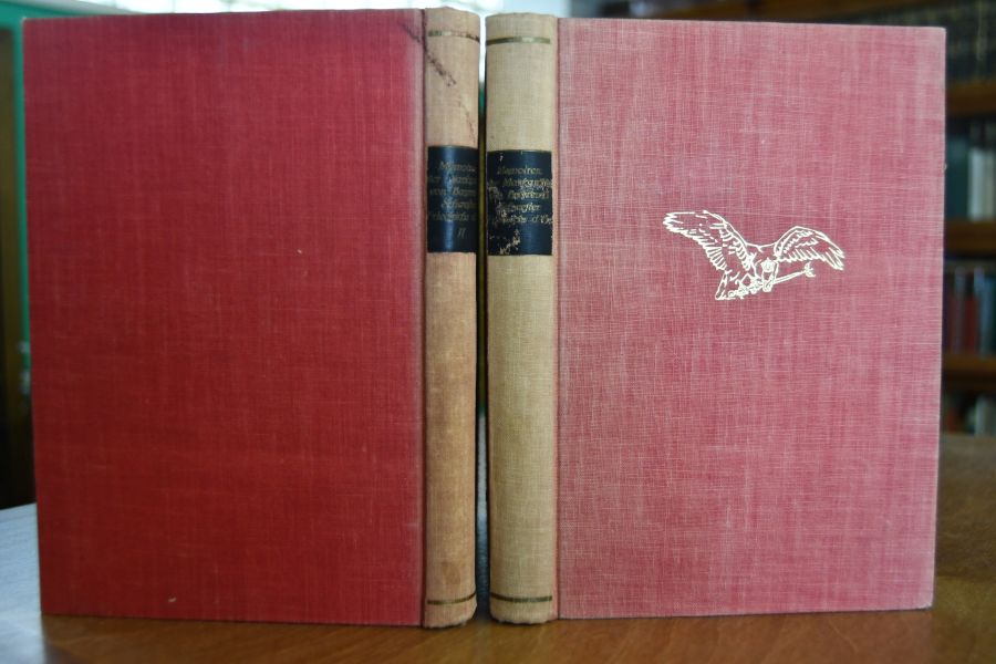 Memoiren der Markgräfin Wilhelmine von Bayreuth. Schwester Friedrichs des Großen. Nach der eigenhändigen französischen Niederschrift. 2 Bde. (komplett).