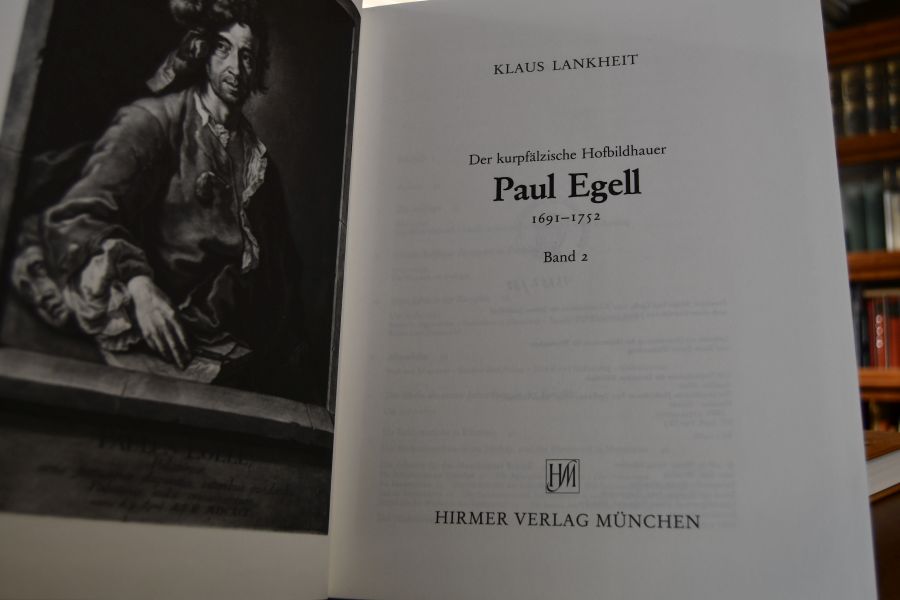 Der kurpfälzische Hofbildhauer Paul Egell 1691 - 1752. 2 Bde. (komplett).