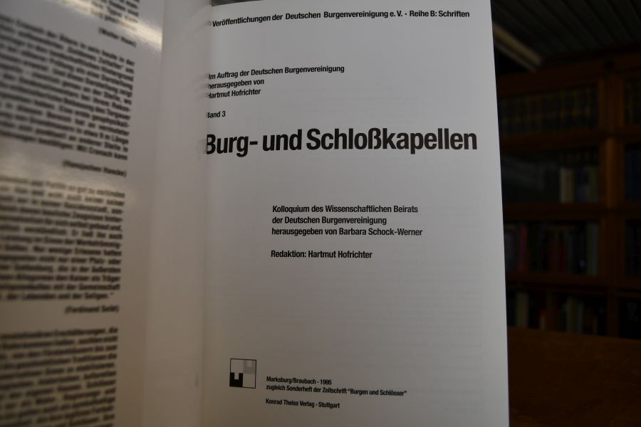 Burg- und Schlosskapellen.